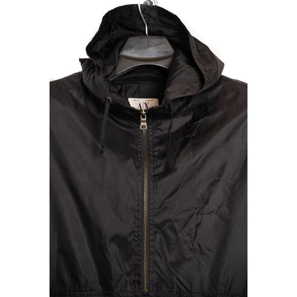 Armani Exchange Men's Pull Over Half Zip Wind Breaker - Picture 3 of 7